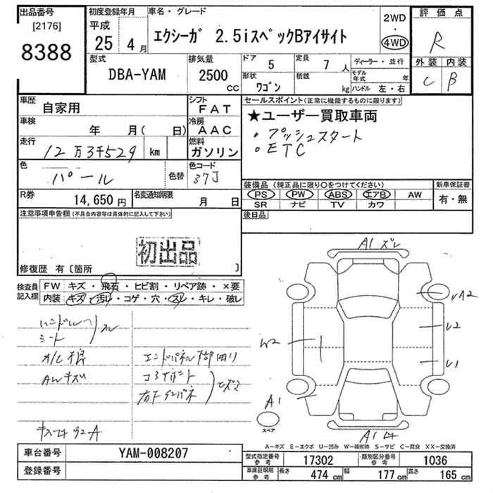 Аукционный лист