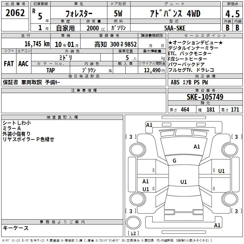 Аукционный лист