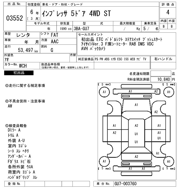 Аукционный лист