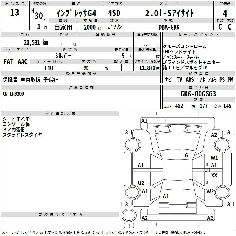 Аукционный лист