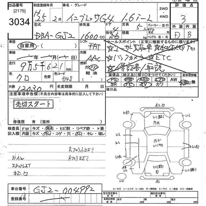 Аукционный лист