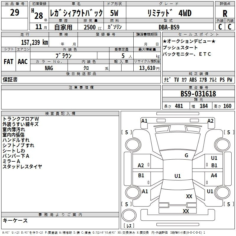 Аукционный лист
