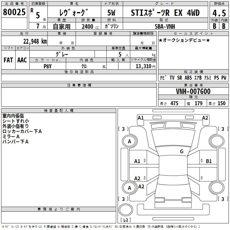 Аукционный лист