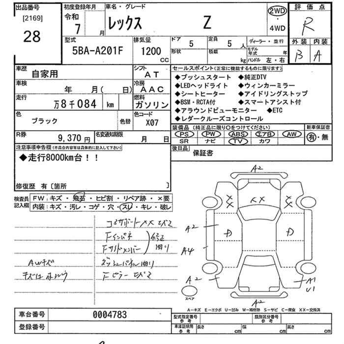 Аукционный лист