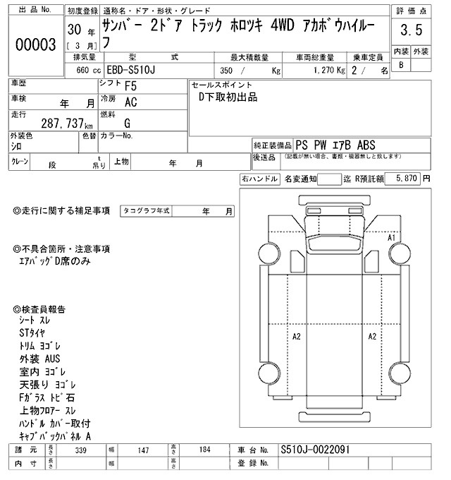 Аукционный лист