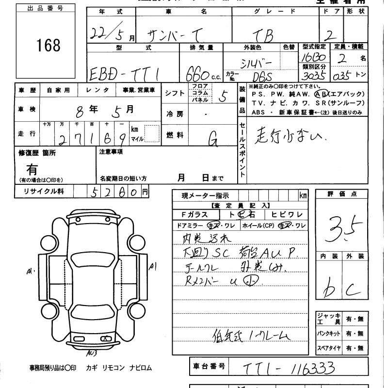 Аукционный лист