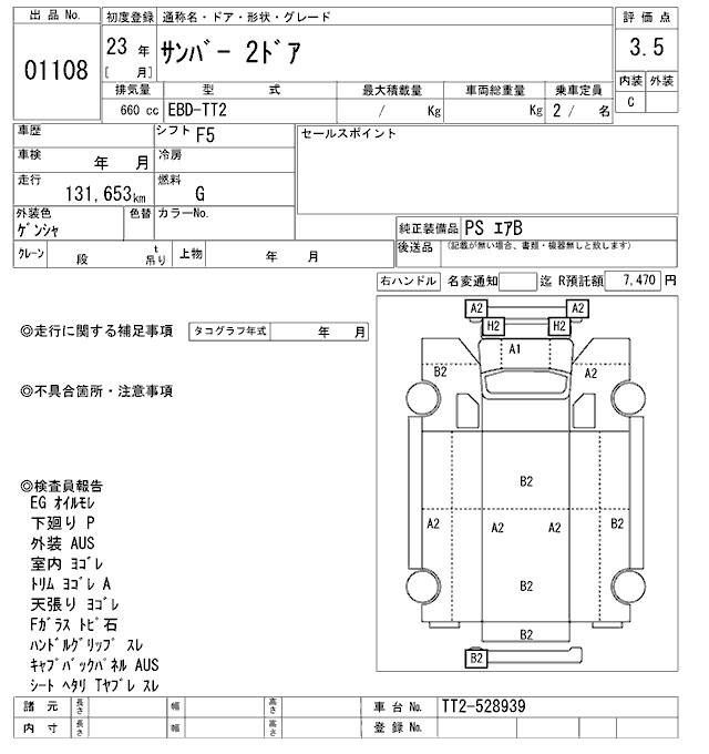 Аукционный лист