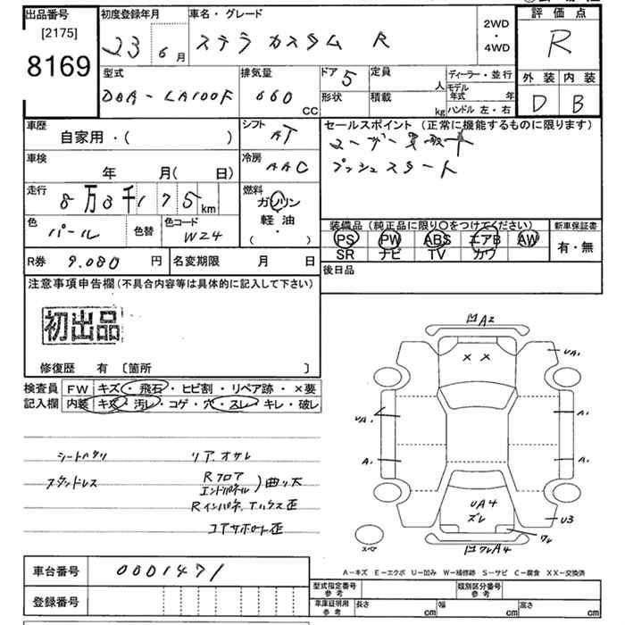 Аукционный лист