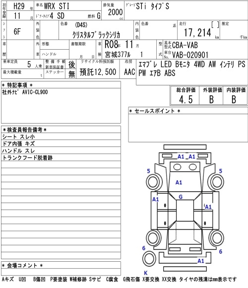 Аукционный лист