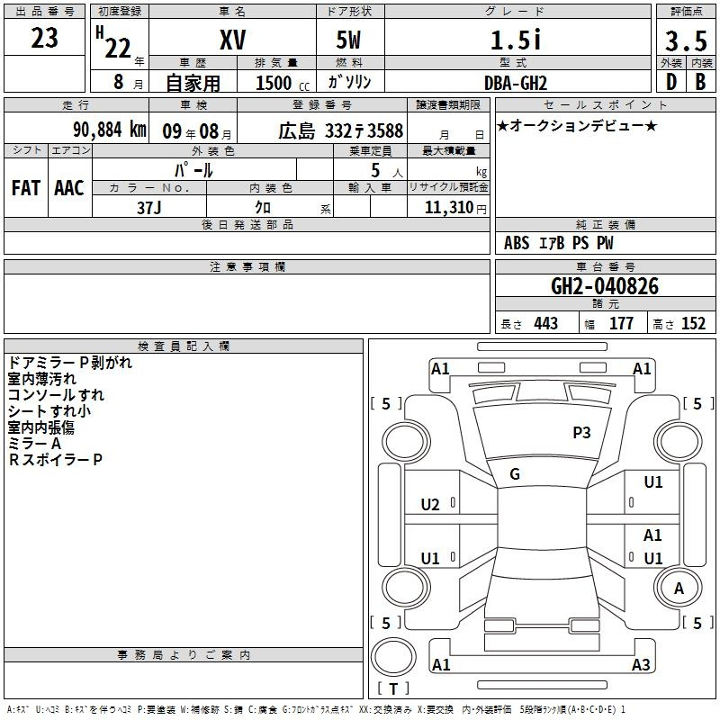 Аукционный лист