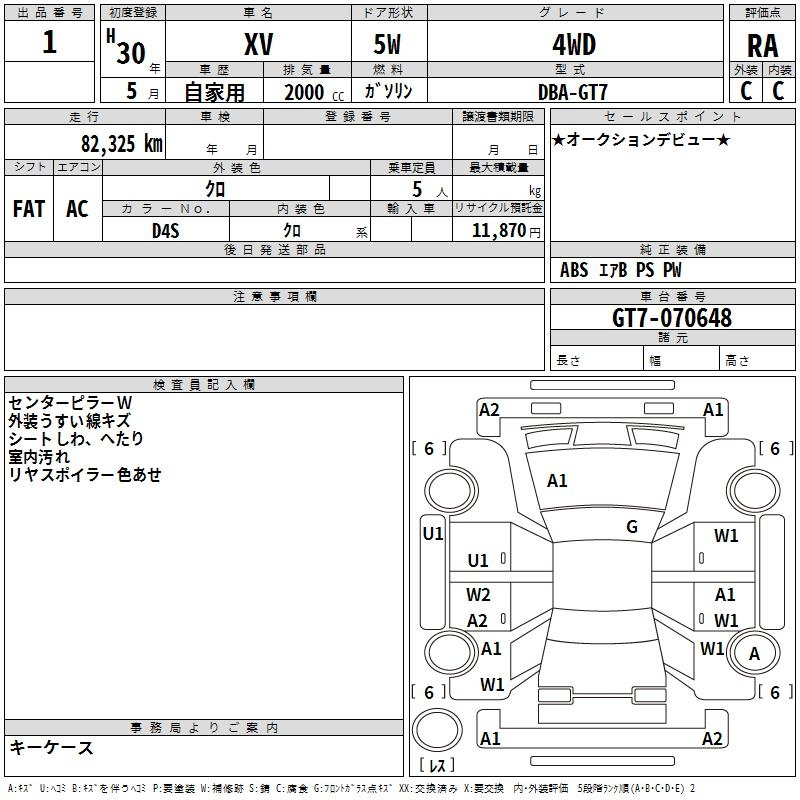 Аукционный лист