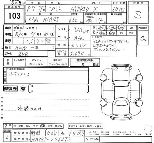 Аукционный лист