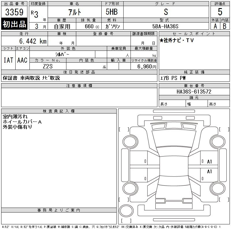 Аукционный лист