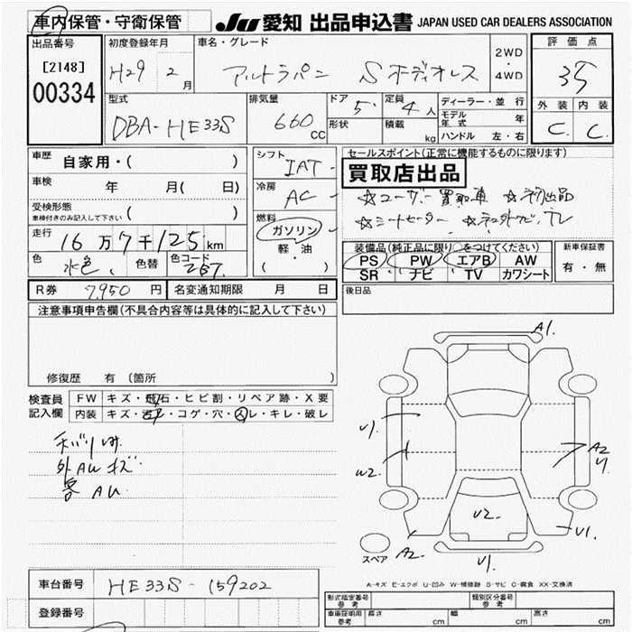 Аукционный лист