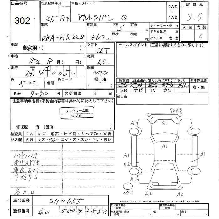 Аукционный лист