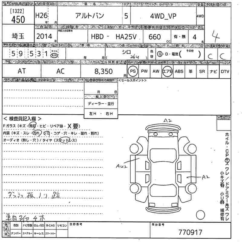 Аукционный лист