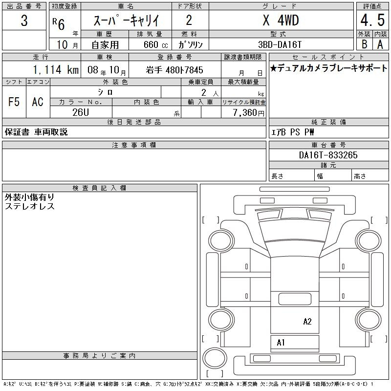 Аукционный лист