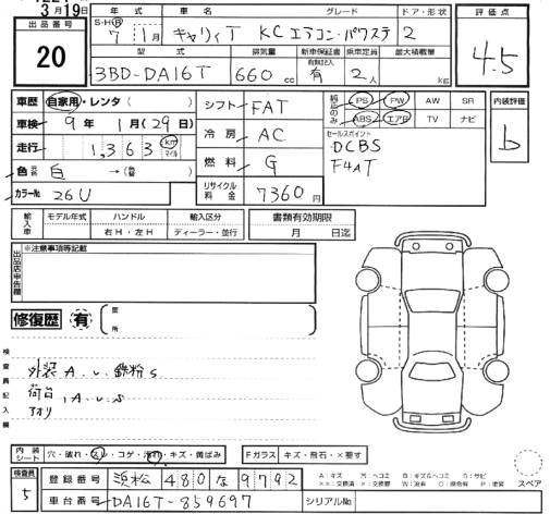 Аукционный лист
