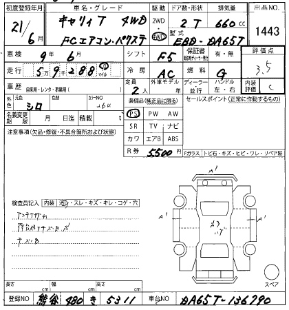 Аукционный лист