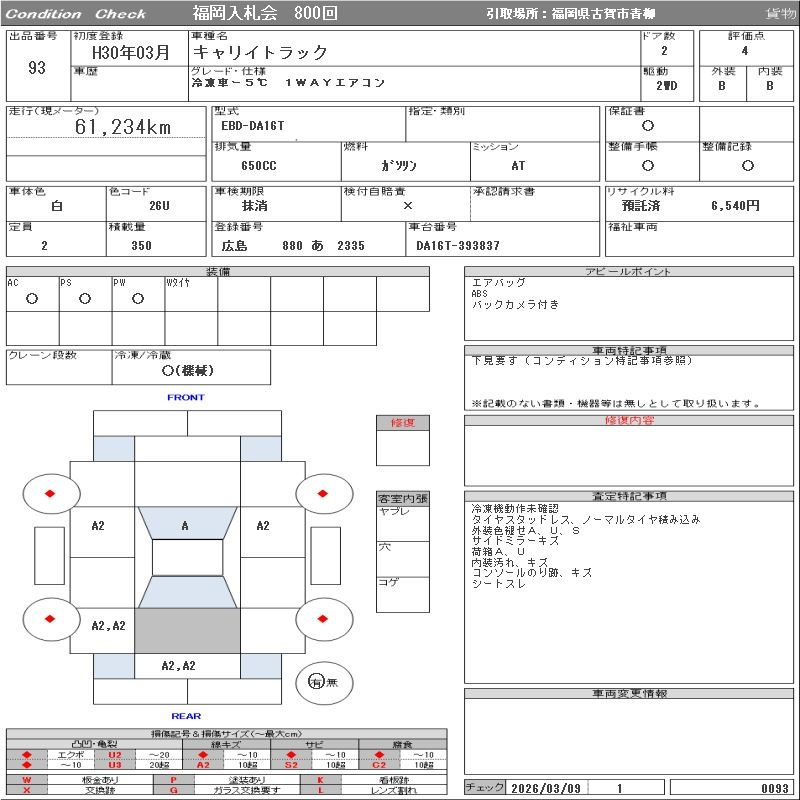 Аукционный лист