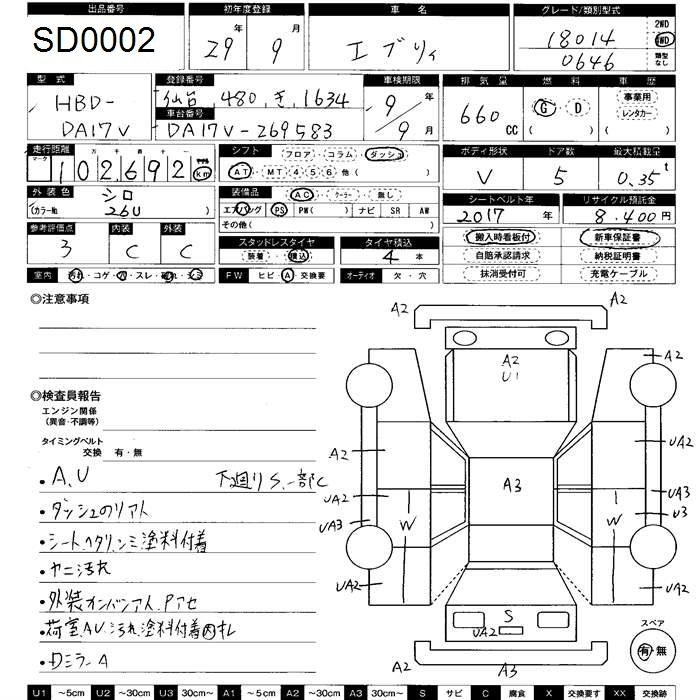 Аукционный лист