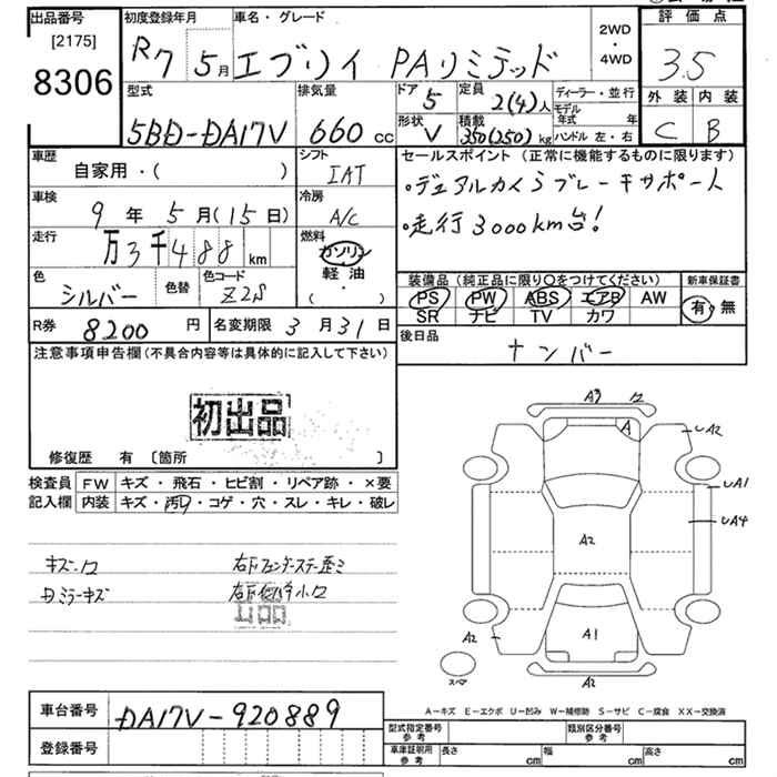 Аукционный лист