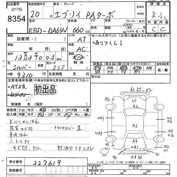 Аукционный лист
