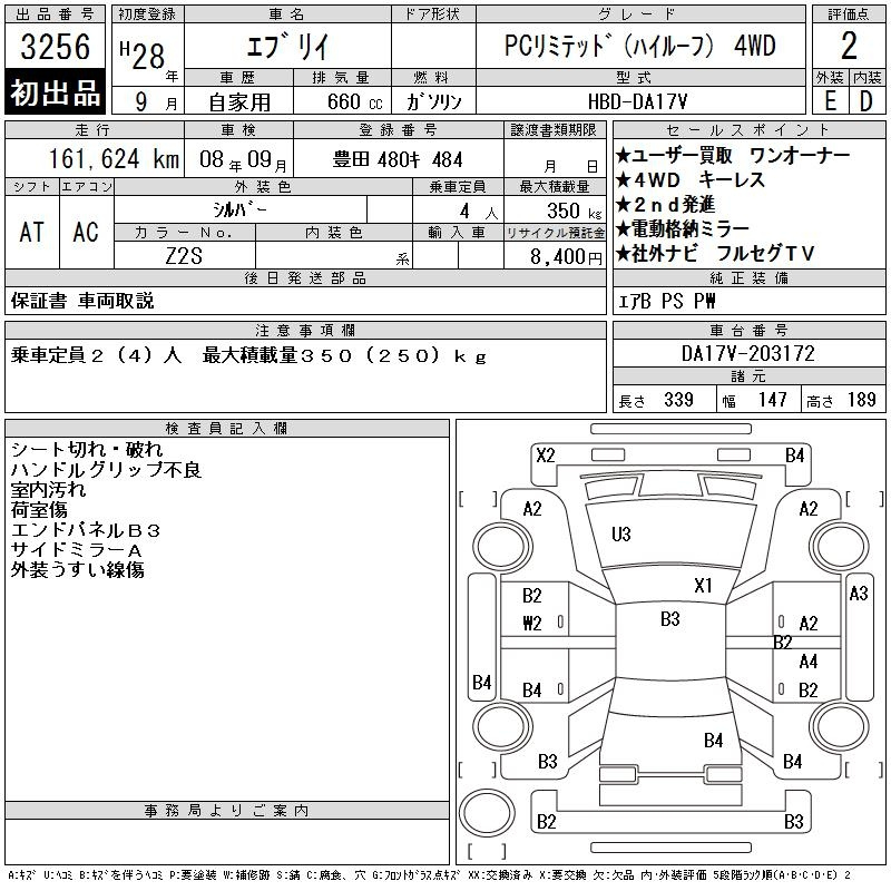 Аукционный лист