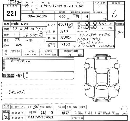 Аукционный лист