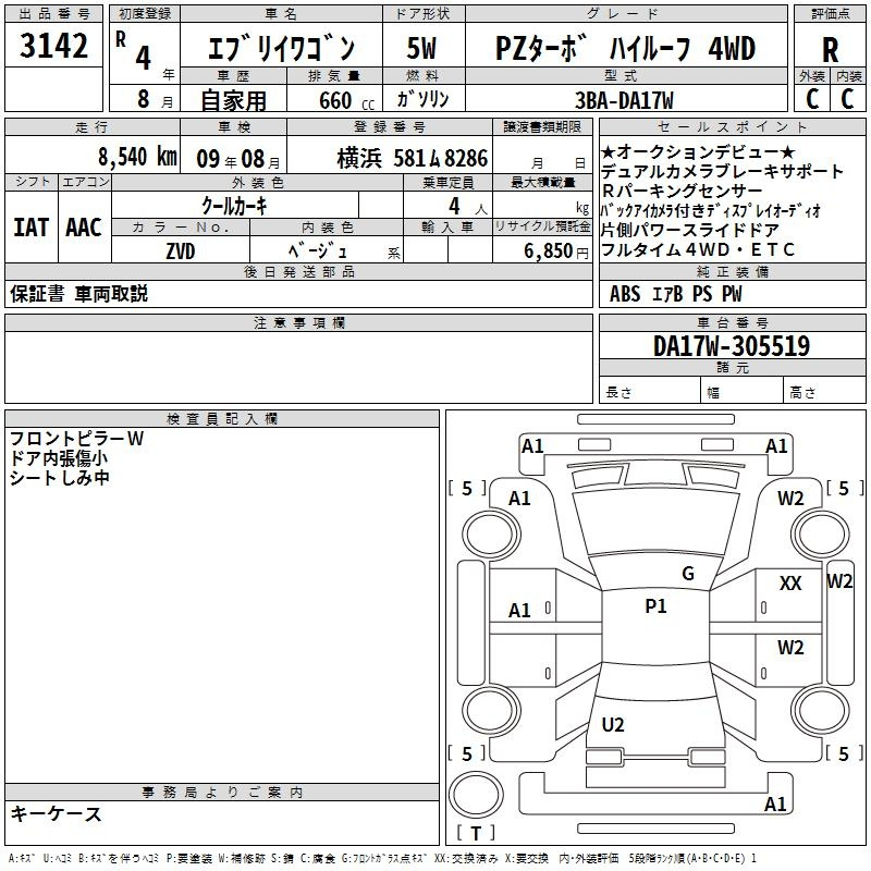 Аукционный лист