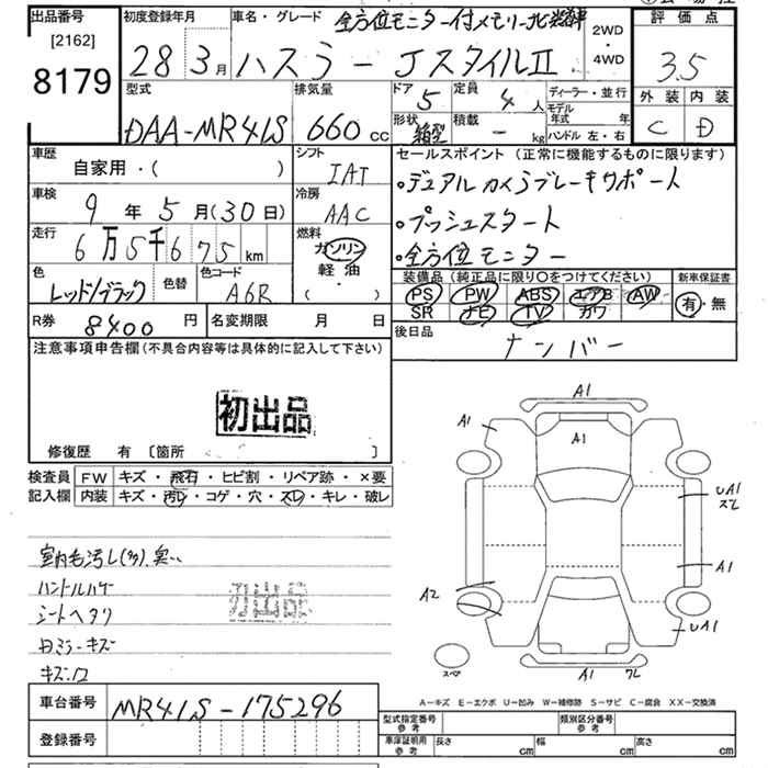 Аукционный лист