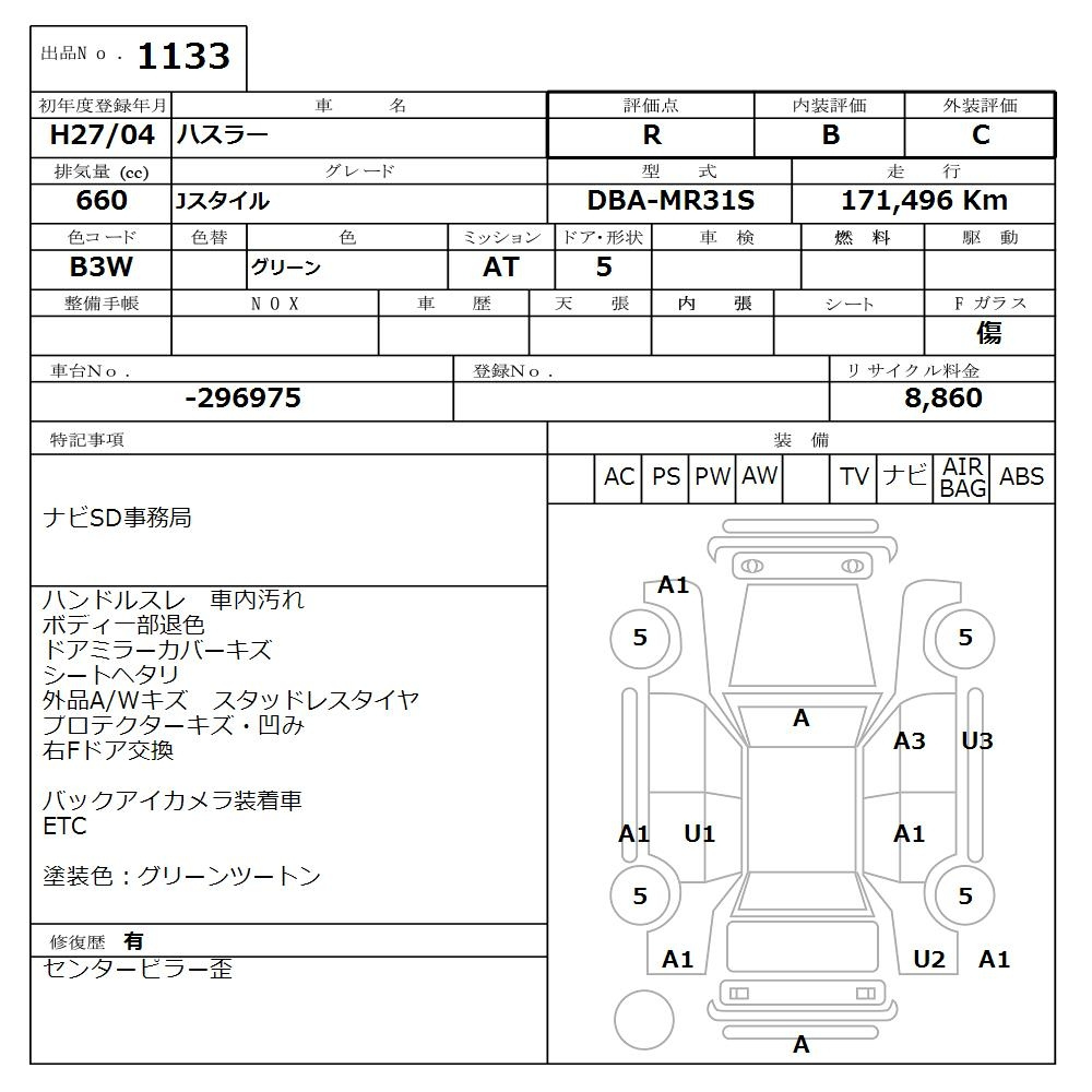 Аукционный лист