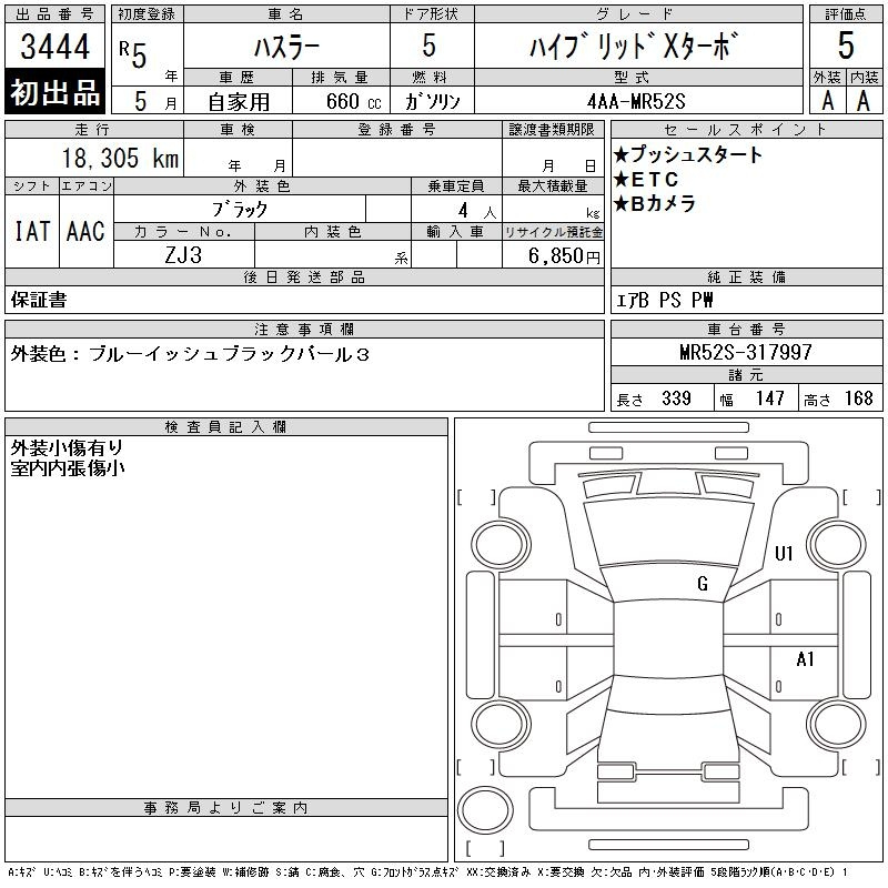 Аукционный лист