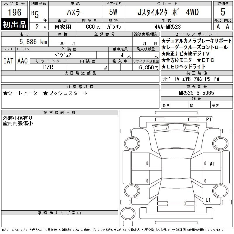 Аукционный лист
