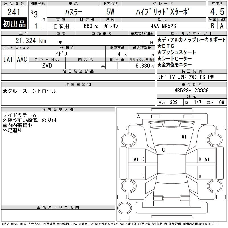 Аукционный лист