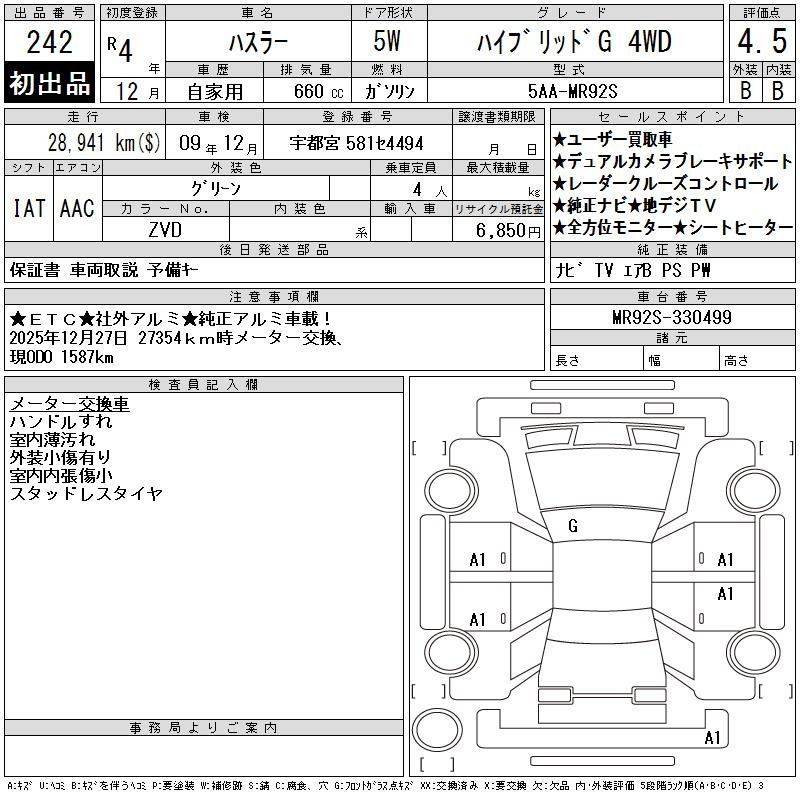 Аукционный лист