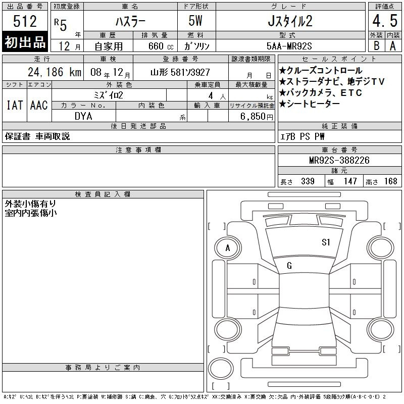 Аукционный лист