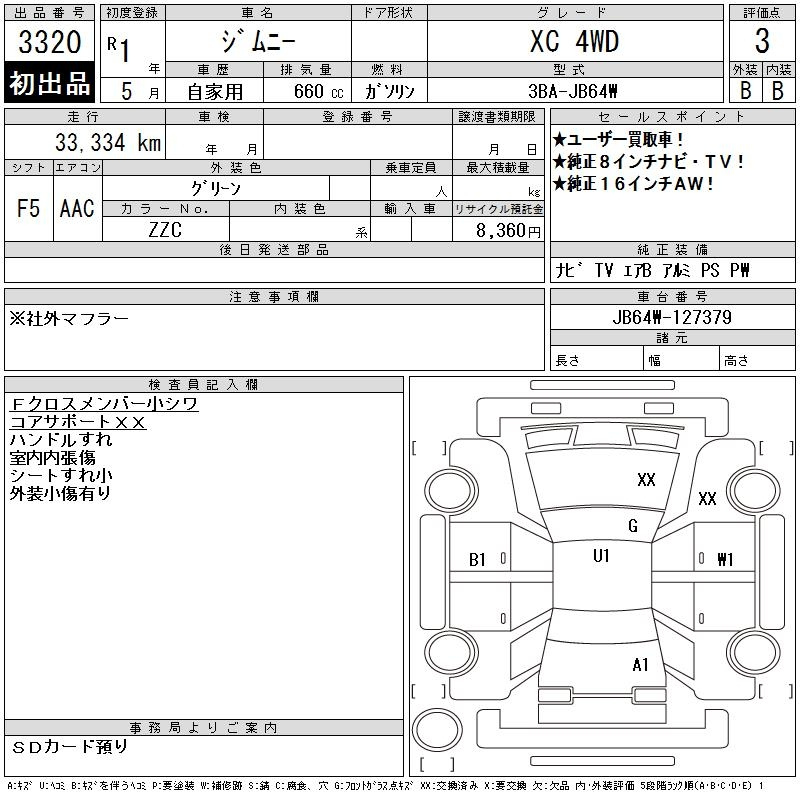 Аукционный лист