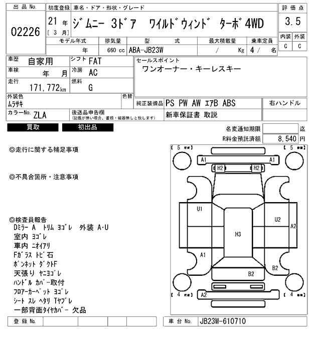 Аукционный лист