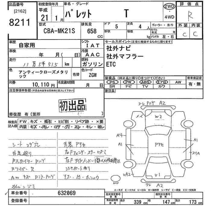 Аукционный лист