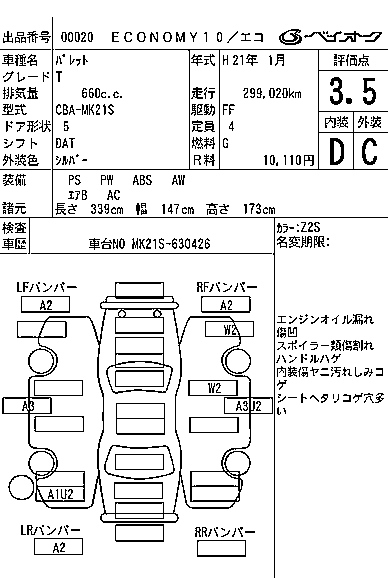 Аукционный лист