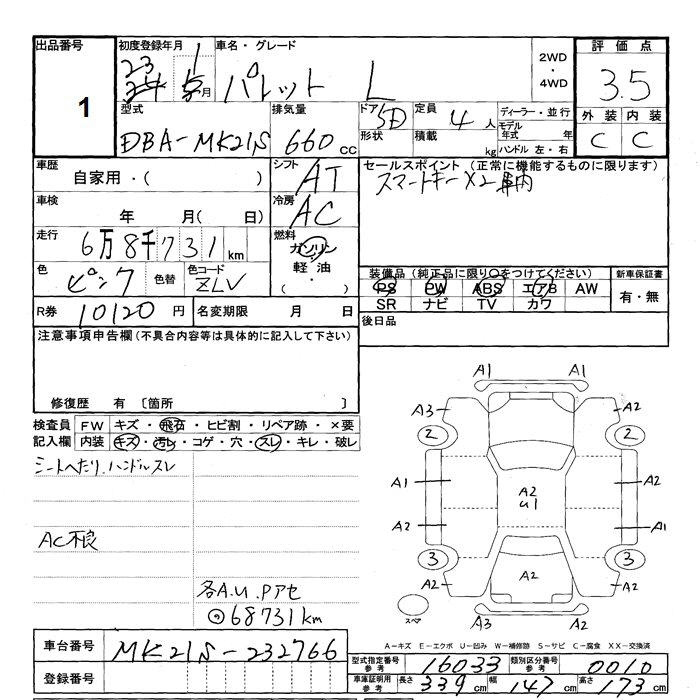 Аукционный лист