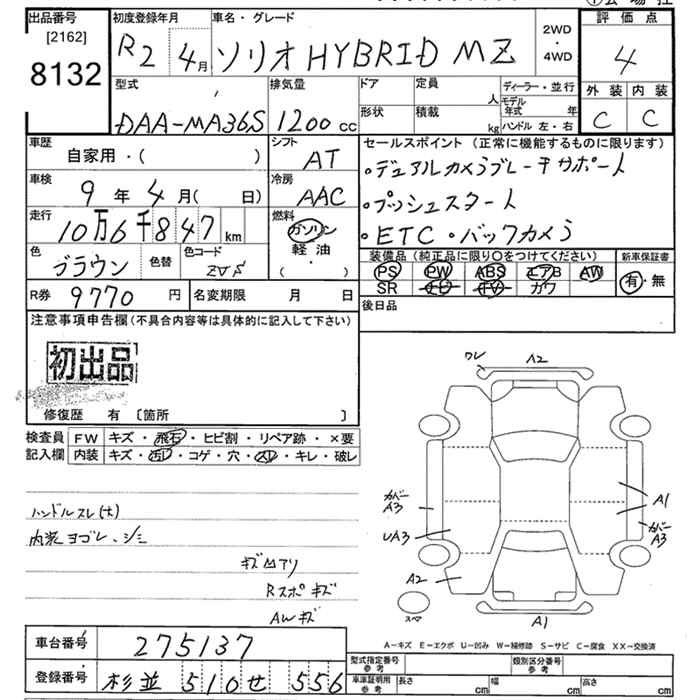 Аукционный лист