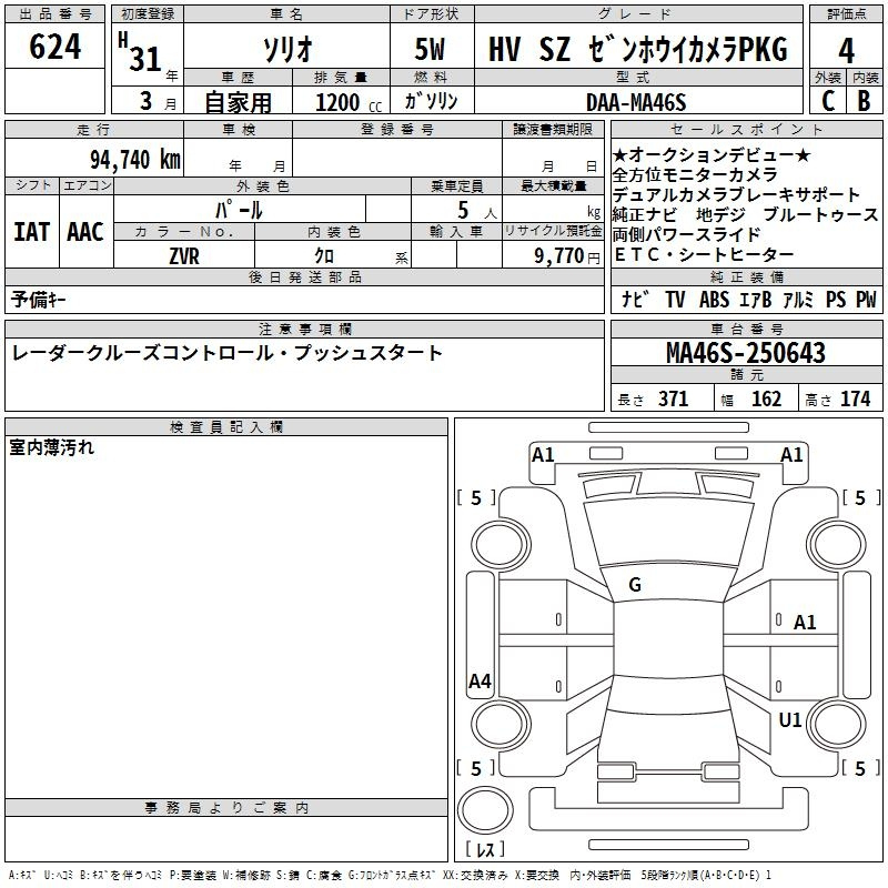 Аукционный лист