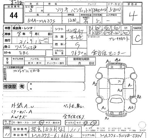 Аукционный лист