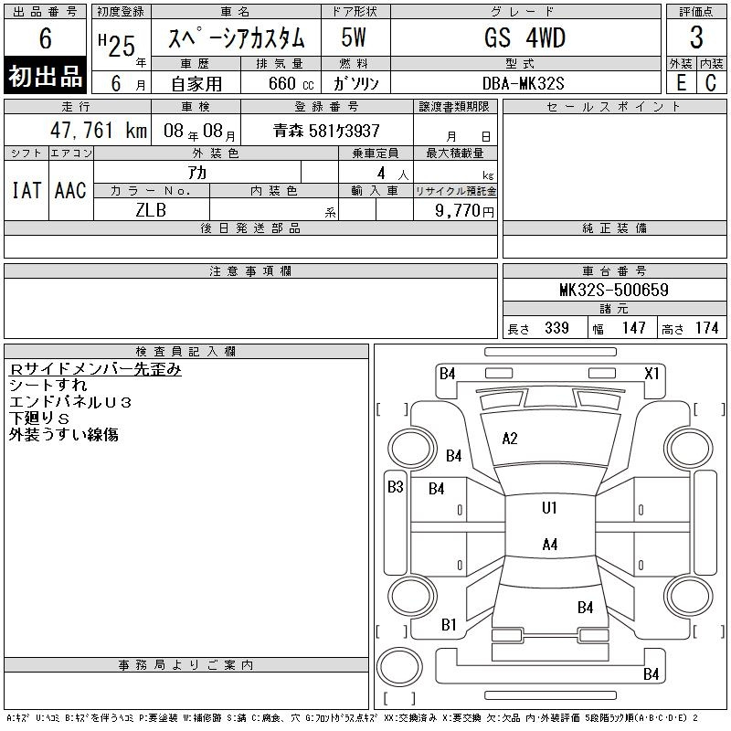 Аукционный лист