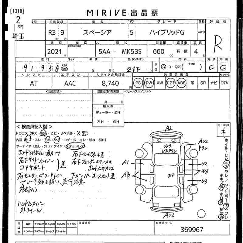 Аукционный лист