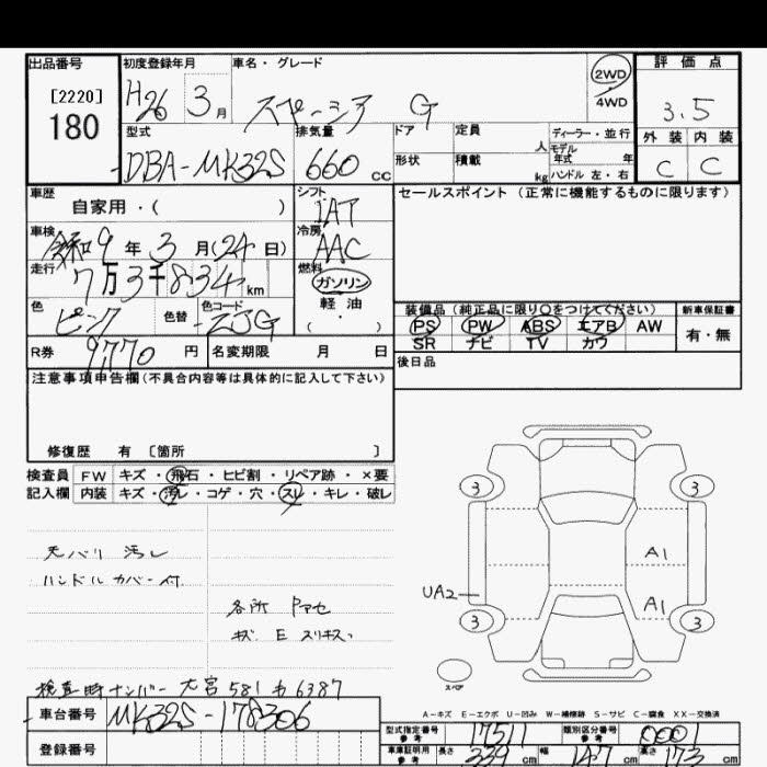 Аукционный лист