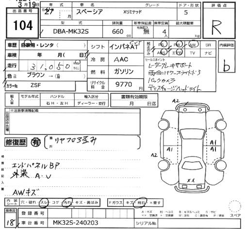 Аукционный лист