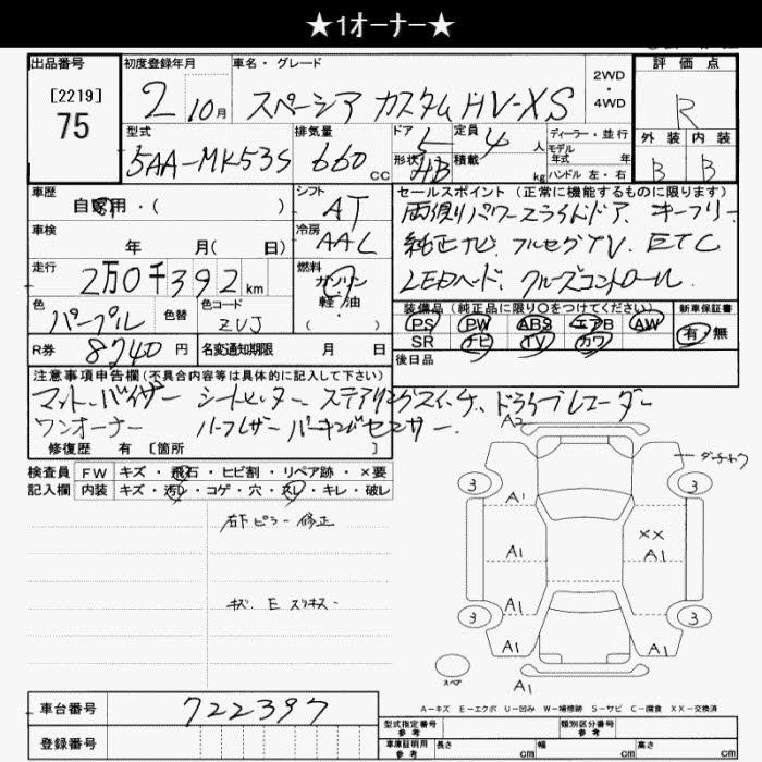 Аукционный лист